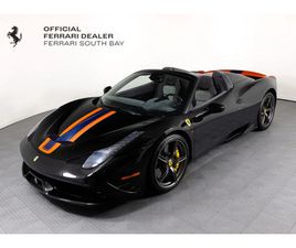 FERRARI 458 ITALIA SPIDER SPECIALE APERTA 2015 FERRARI 458 SPECIALE APERTA