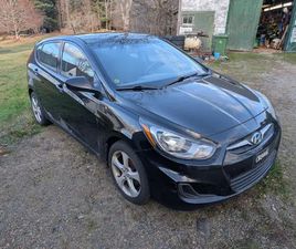 2013 HYUNDAI ACCENT 6 SPEED