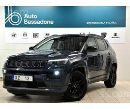 JEEP COMPASS, CENA 28 990 €. JEEP COMPASS 4XE PLUG IN HYBRID, 1.4T LĪZINGA LAIKU PIEEJAMS - SLUDINĀJUMI