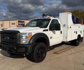 2012 FORD F550 KNAPHEIDE SERVICE BODY CRANE