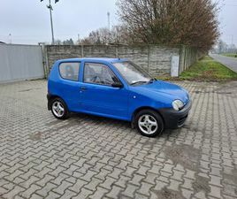 FIAT SEICENTO SPRZEDAM FIAT SEICENTO 1.1 SALON POLSKA ZADBANY SZAMOTULY • OLX.PL