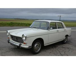 1972 PEUGEOT 404 BLANC MANUEL, 4 VITESSES CONDUITE À GAUC...