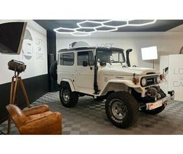 1978 TOYOTA 40 SERIES BLANC MANUEL, 4 VITESSES CONDUITE À...