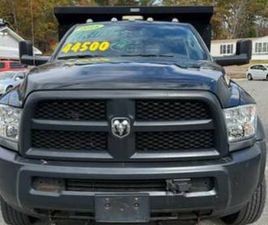 2018 DODGE RAM 4500 DUMP TRUCK 4X4 W/10' PLOW