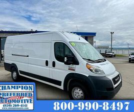 2019 RAM PROMASTER CARGO VAN 3500 HIGH ROOF 159 WB EXT