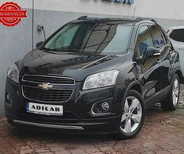 CHEVROLET TRAX CHEVROLET TRAX PÓLSKÓRA, TEMPOMAT, 6-BIEGÓW, WIELOFUNKCJA, KAMERA, PODG.FOTELE, ZAREJ RACIBÓRZ