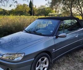 PEUGEOT 306 CABRIOLET 306 CABRIOLET 1L6 100CH 2002