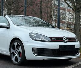 VOLKSWAGEN GOLF VI CABRIOLET GTI LEDER NAVI LED