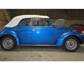 VOLKSWAGEN BEETLE CABRIO 1971 VOLKSWAGEN COCCINELLE CABRIOLET BLEU MANUEL, 4 VITES...