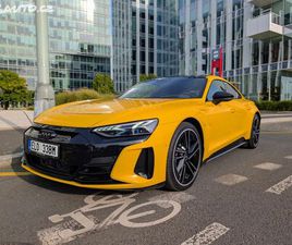 AUDI RS E-TRON GT EXCLUSIVE YELLOW CARBON/ALC/BO
