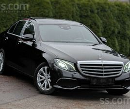 MERCEDES E220, CENA 17 990 €. OBSIDIAN BLACK. EXCLUSIVE. MERCEDES LŪGUMS KARŠU SARAKSTS SPOGUĻI - SLUDINĀJUMI