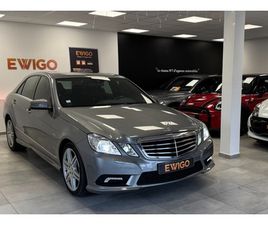 MERCEDES CLASSE E E 350 3.0 350 CDI 265 BLUEEFFICIENCY AVANTGARDE 7G-TRONIC BVA 1 ERE MAIN