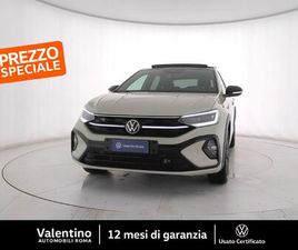 VOLKSWAGEN TAIGO 1.0 TSI 110 CV DSG R-LINE DEL 2022 USATA A ROMA