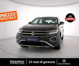 VOLKSWAGEN T-ROC 1.0 TSI STYLE 115CV DEL 2025 USATA A ROMA