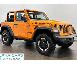 2021 JEEP WRANGLER 2.0 GME RUBICON SUV 2DR PETROL AUTO 4WD EURO 6 (START/STOP) (272 PS) CONVERTIBLE PETR...