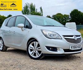 VAUXHALL MERIVA 1.4I TURBO SE MPV 5DR PETROL AUTO EURO 6 (120 PS)