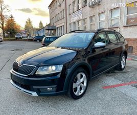 ŠKODA OCTAVIA COMBI OCTAVIA SCOUT2.0 TDI DSG 4X4 135KW184HP A6 ZA 10 850 €