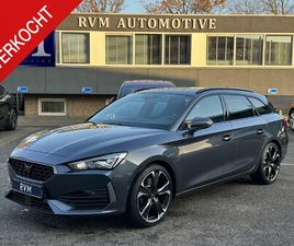 CUPRA LEON ST CUPRA LEON SPORTSTOURER 1.4 TSI EHYBRID PHEV FR BUSINESS INTENSE VAN: €29.900,- VOOR: €26.440,- UW EINDEJAARSVOORDEEL: €3.460| LAGE KM STAND PAS 35.000KM ! | EL