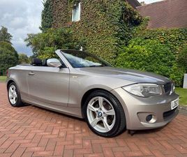 BMW SERIE 1 CABRIO 118 2012 - 2.0 118D EXCLUSIVE EDITION CONVERTIBLE 2-DOOR
