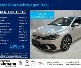 VOLKSWAGEN POLO R-LINE 1.0 TSI+DSG+MATRIX-LED+ACC+RFK+SIDE-
