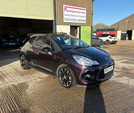 CITROEN DS3 CABRIO 2014 (63) - 1.6 E-HDI AIRDREAM DSTYLE PLUS 2DR