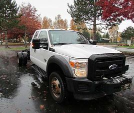 FORD F 450 SUPER CAB 2011 FORD F-450 DIESEL CHASSIS, ONLY 63K MILES