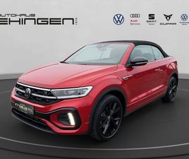VOLKSWAGEN T-ROC CABRIOLET BLACK R LINE 1.5 TSI DSG MATRIX+