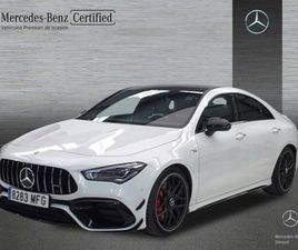 MERCEDES CLA CLA 45 S AMG MERCEDES-BENZ CLA CLA CLA 45 S AMG 4MATIC (EURO 6D)