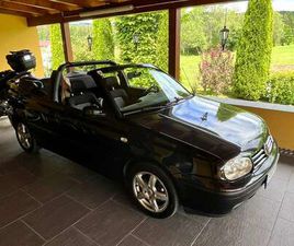 VOLKSWAGEN GOLF CABRIO VW GOLF 1,9 TDI CABRIOLET