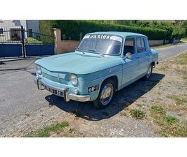 1965 RENAULT 8 BLEU MANUEL, 4 VITESSES CONDUITE À GAUCHE...