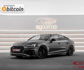 AUDI A5 SPORTBACK RS5 CERTIFICACIÓN DEL VEHÍCULO