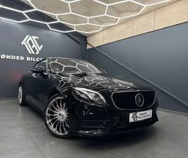 MERCEDES E350 D 3,0 AMG LINE CABRIOLET AUT. 4MATIC