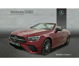 MERCEDES CLASSE E CABRIOLET E 220 MERCEDES-BENZ CLASE E CABRIO E 220 D