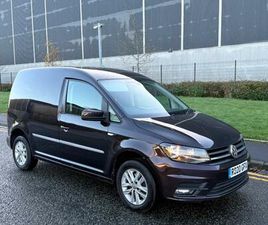 2020 VOLKSWAGEN CADDY HIGHLINE 2.0 TDI 102 PS BMT-RARE BLACKBERRY COLOUR-REAR TAILGATE PANEL VAN ...