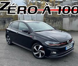 VOLKSWAGEN POLO GTI 2.0 TSI 200CH DSG6 VIRTUAL COCKPIT CARPLAY SIEGES CHAUFFANTS SUIVI VW