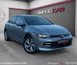 VOLKSWAGEN GOLF VIII 1.5 E-TSI - 16V TURBO HYBRID MILD HYBRIDE LIFE PLUS 150 SIÈGES CHAUFFANT VOLANT CAMÉRA DE RECUL CARPLAY RÉGULATEUR GARANTIE CONSTRUCTEU