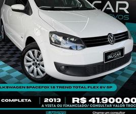 VOLKSWAGEN SPACEFOX VOLKSWAGEN SPACEFOX 1.6/1.6 TREND TOTAL FLEX 8V 5P