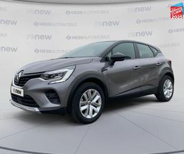 RENAULT CAPTUR E-TECH RENAULT CAPTUR 1.6 E-TECH HYBRIDE 145CH BUSINESS -21 D'OCCASION - HESS AUTOMOBILE