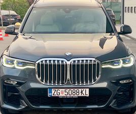 BMW X7 XDRIVE30D MPAKET*INDIVIDUAL*LASER*ZRACNI OVJES*, 2020 GOD.