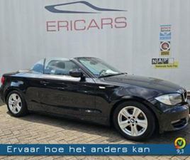 BMW 1 SERIE CABRIO 118I HIGH EXECUTIVE M PAKKET LEER PDC — BMW — MARKTPLAATS