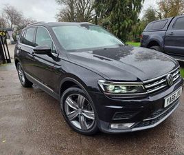 VOLKSWAGEN TIGUAN 2016 VOLKSWAGEN TIGUAN 2.0 TSI 180 4MOTION SEL 5DR ESTATE PETROL MANUAL