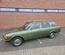 MERCEDES S123 (W123) 300TD T-MODELL 88 PS - ZUSTAND 1- LESEN