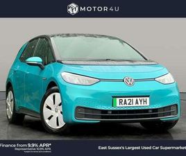 2021 VOLKSWAGEN ID.3 ID3 LIFE 5D 202 BHP 1 OWNER FROM NEW