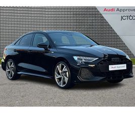 2025 AUDI A3 SALOON 35 TFSI BLACK EDITION 4DR S TRONIC