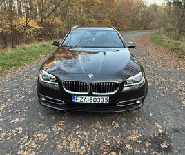 BMW SERIE 5 TOURING 535 BMW F-11 535 D 2015 ROK. MOZLIWA ZAMIANA LUBSKO • OLX.PL