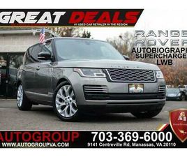 2018 LAND ROVER RANGE ROVER 5.0L SUPERCHARGED AUTOBIOGRAPHY LWB