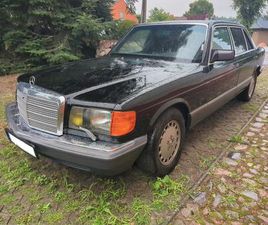 1991 MERCEDES BENZ S 350 SDL DIESEL W126 USA OM603LA