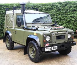 LAND ROVER DEFENDER 1999 LAND ROVER DEFENDER 90 2.5 300TDI EX MOD XD-WOLF RARE WINTER WATER SOFT TOP ONLY 67,000 MILES STUNNING !!!!