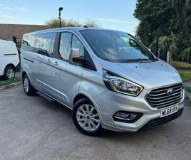 FORD TOURNEO CUSTOM 2019 FORD TOURNEO CUSTOM 2.0 ECOBLUE 130PS LOW ROOF 8 SEATER TITANIUM MPV DIESEL MANUAL
