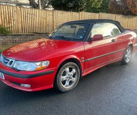SAAB 9-3 CABRIOLET 2001 (X) - 2.0HOT SE 2DR AUTO